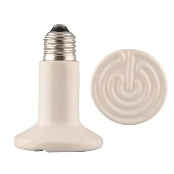 

100W Ceramic Heat Emitter Reptile Pet Coop Grow Light Heater Bulb Brooder