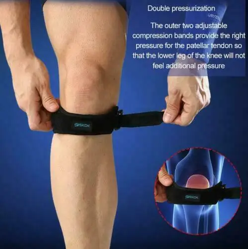 Adjustable Patella Tendon Magnetic Neoprene Sports Knee Strap Patella Support