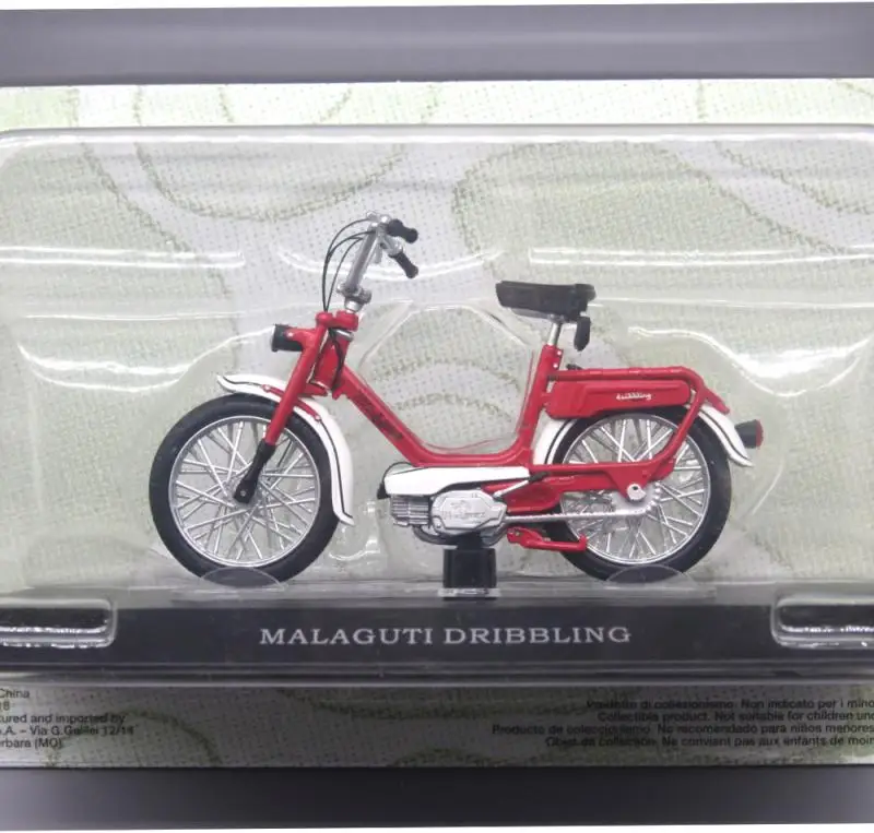 MALAGUTI DRIBBLING Electrombile Model 1/18 scale Red Diecast Electric Vehicles 