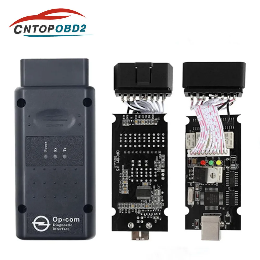 

Newest For Opel OPCOM V1.99 OBD2 Auto Diagnostic Tool Code Reader with PIC18F45K80 FTDI PCB op-com V2014 120309a Can Bus