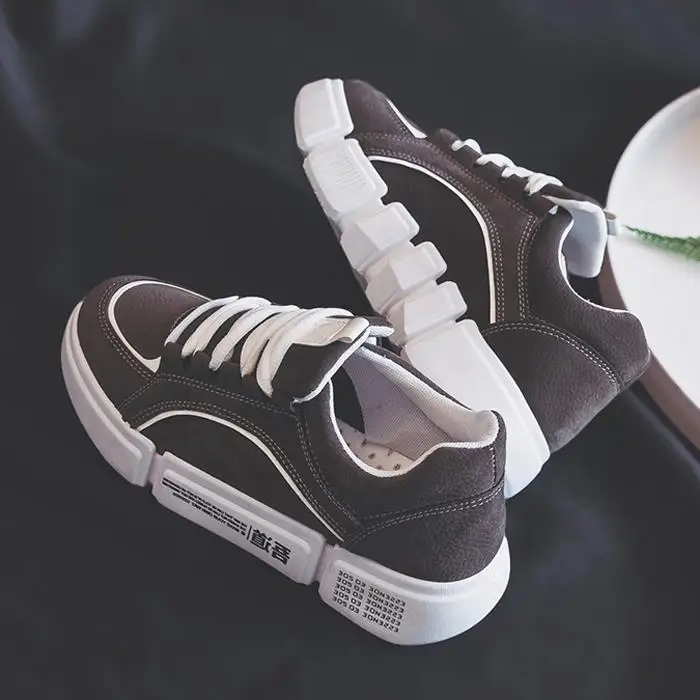 

Summer New Style 2019 Canvas Shoes Women's Korean-style Versatile Students Harajuku INS Extra High Dad Shoe Sport Sneakers