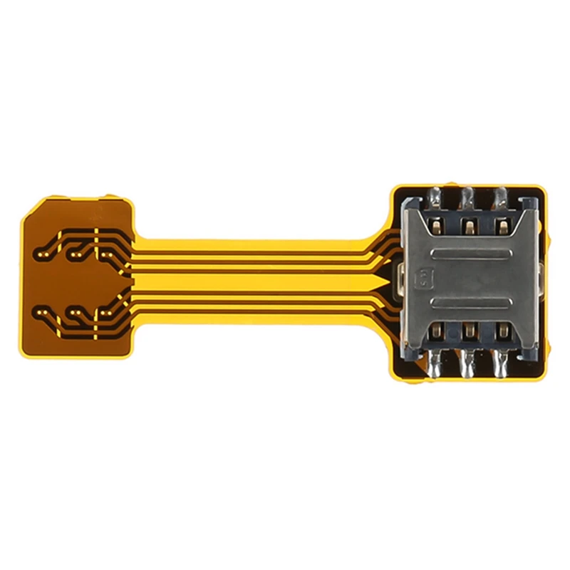 For Xiaomi HuaWei Android Universal TF Hybrid Sim Slot Dual SIM Card Adapter Micro Extender Nano Mobile Phone Accessories