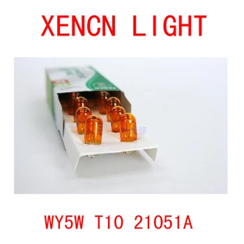 

free shipping halogen blub XENCN WY5W T10 21051A 12V 5W W2.1*9.5D Car Signal Lights Auto bulb Brake Light Packing Lamps