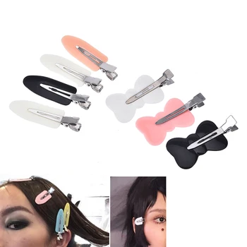 

4 Pcs/Set No Trace Seamless Not Hurt Hair Waterproof Not Fade Women Makeup Washing Face Hair Clips