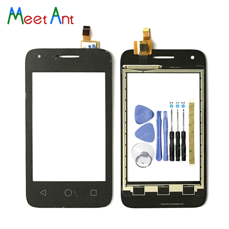 Замена 3 5 &quotдля Alcatel One Touch Pixi 4009 4009E OT4009 сенсорный экран дигитайзер сенсор внешняя