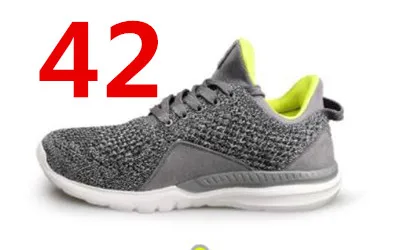 Light gray 42 Оригинальные Xiaomi FREETIE легкие кроссовки удобные дышащие EVA Подушки Нескользящие трикотажные верх Прогулочные кроссовки обувь - Цвет: Light gray 42