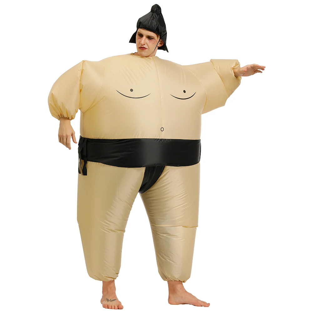 Purim Sumo надувные костюмы Хэллоуин Косплей Костюм для взрослых вечевечерние Disfraces