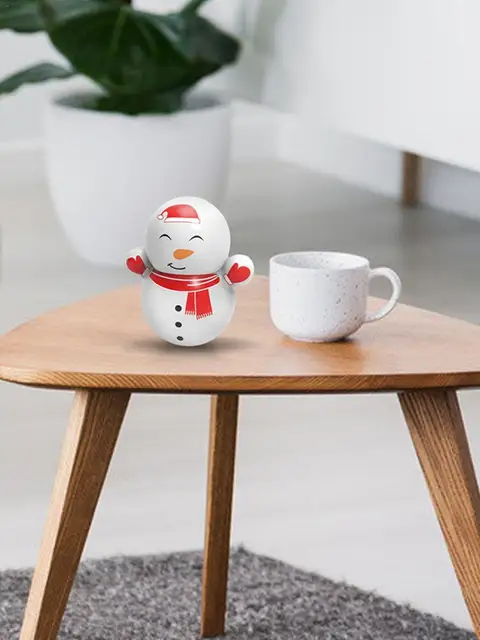 Roly Poly Toy Baby Montessori Sensory Toys 20 PCS Smooth Safe Educational Toys Swing with Music Falling Impact Resistance Musica 2