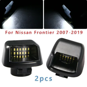 

Bright License Plate Lights +2x Gasket For Nissan Frontier 2007-19 12V