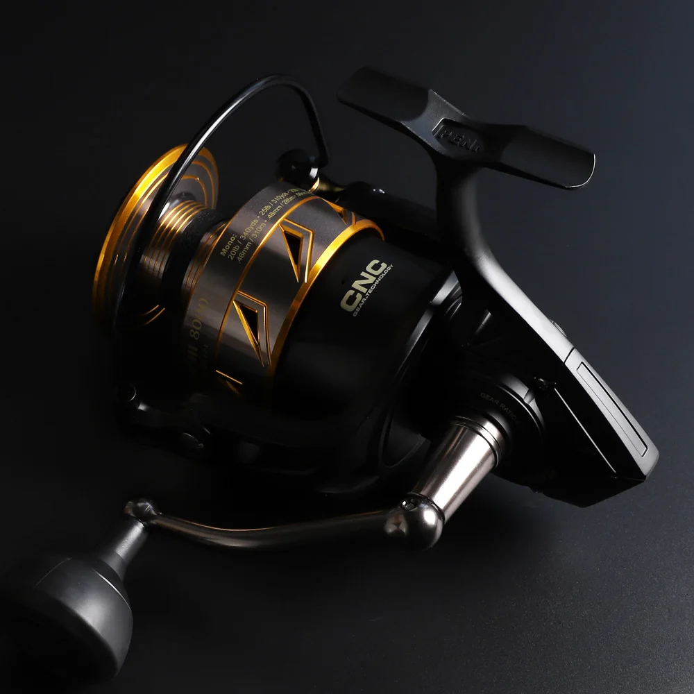 PENN Spinfisher VI SSVI 2500-10500 İplik balıkçılık Reel orijinal tam Metal  gövde 5 + 1BB IPX5 mühürlü tasarım deniz tuzlu su makarası - AliExpress