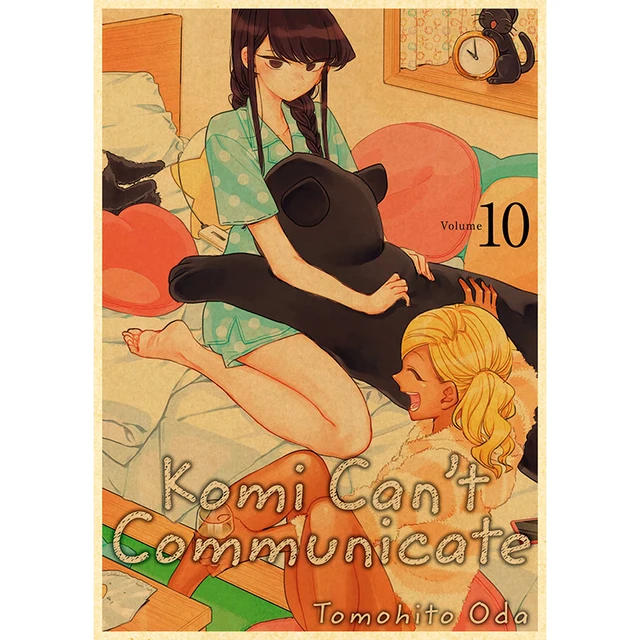 Komyushou Desu Posters Anime Komi Cant Communicate Poster Kraft Paper Vintage Home Room Art Wall Stickers 15