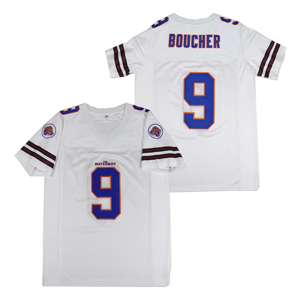 Bobby Boucher 9 The Waterboy Adam Sandler Movie Mud Dogs Bourbon Bowl