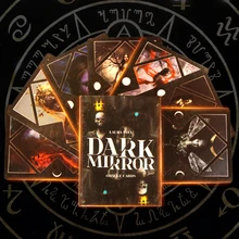 

2021 New Arrive Creative Novel Tarot Interactive Desktop Oracle Card English Version Table Game Entertainment Board Game