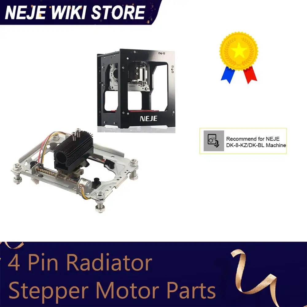 

NEJE 4 Pin Radiator Stepper Motor Parts for Laser Engraving Machine