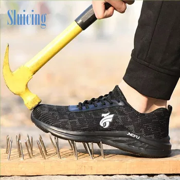 

safety production shoes men's outdoor shoes military combat anklewaterproof boots rubber shoes women's sports shoes four colors