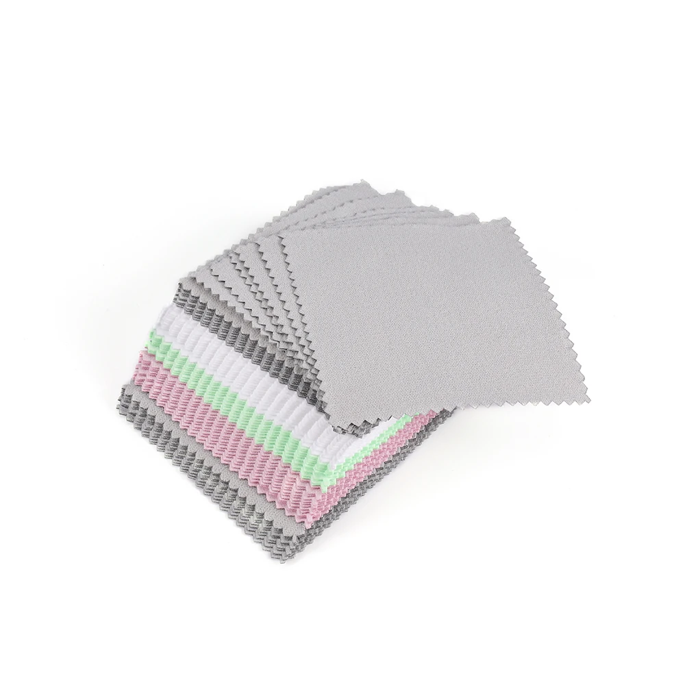 Deluxe Jewelry Cleaning Cloths - 10 Pack Silver & Gold Polishing Wipes