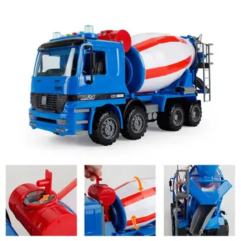 

Children Simulation Inertia Concrete Mixer Truck with Music Light Vehicle Model C90B