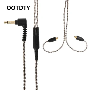 

Headset Accessories MMCX SE535 Silver Plated Cable Detachable Wire for Shure SE215 SE315 SE846 UE900 Earphone