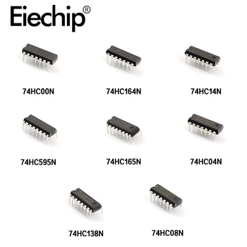 

SN74HC00N SN74HC04N SN74HC08N SN74HC14N SN74HC138N SN74HC164N SN74HC165N SN74HC595N DIP SHIFT REGISTERS Electronic diy kit