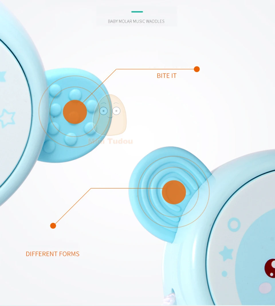 Игрушки для малышей 0-12 месяцев Развивающие детские погремушки мобильные, музыкальные подвесные барабаны детские мягкие игрушки для прорезывания зубов развивающие
