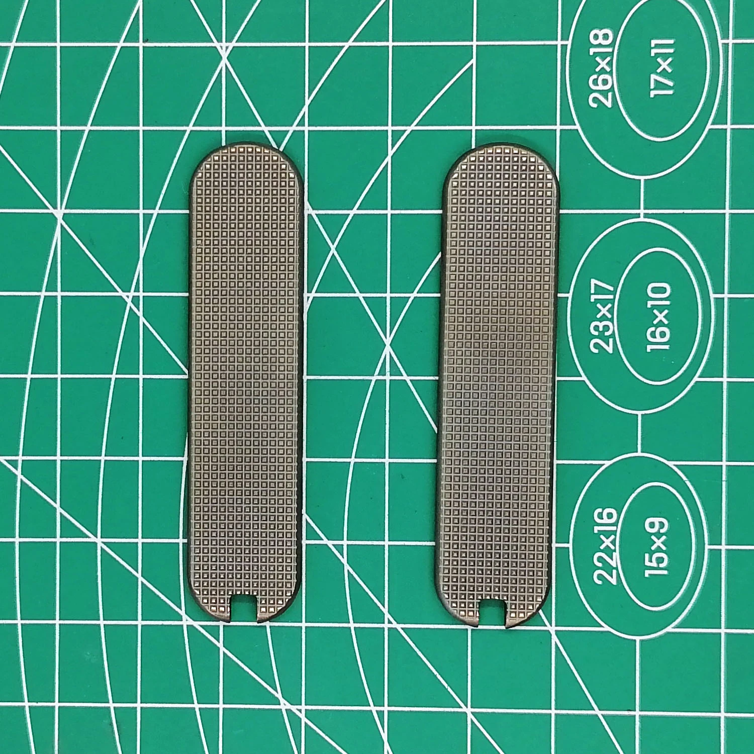 Replacement Brass Scales for 58mm Victorinox Swiss Army KnifeOutdoor