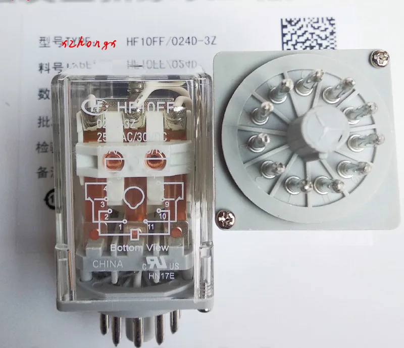 Hf10ff-024d-3z 24VDC 10A 3 open closed circle 11 pin | Обустройство дома