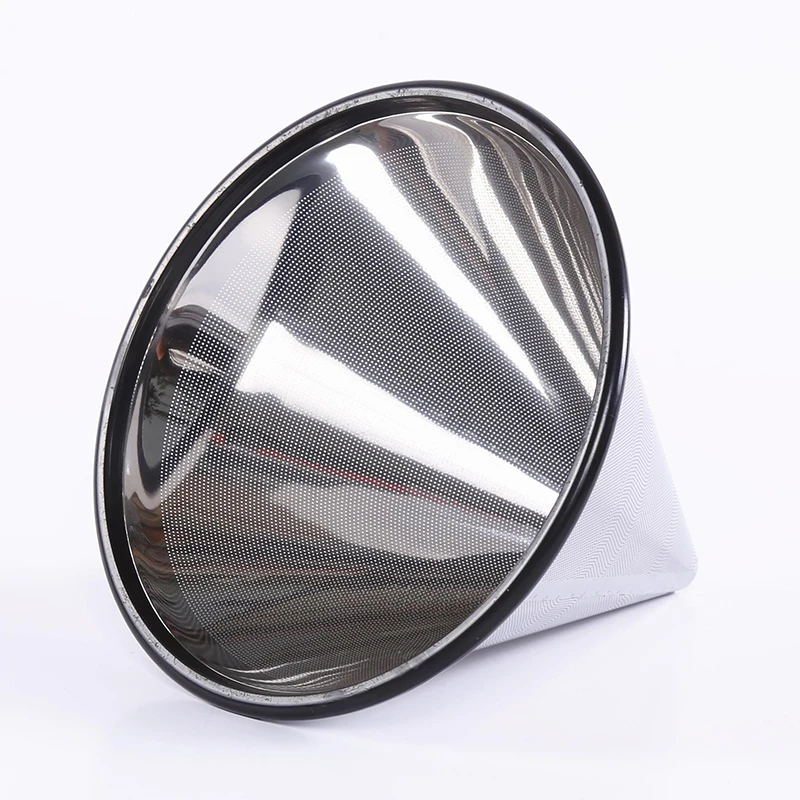 

Coffee Filter Funnel Drip Pour Over Tea Coffee Dripper Stainless Mesh Strainer Coffee Filter 2020 Top Selling