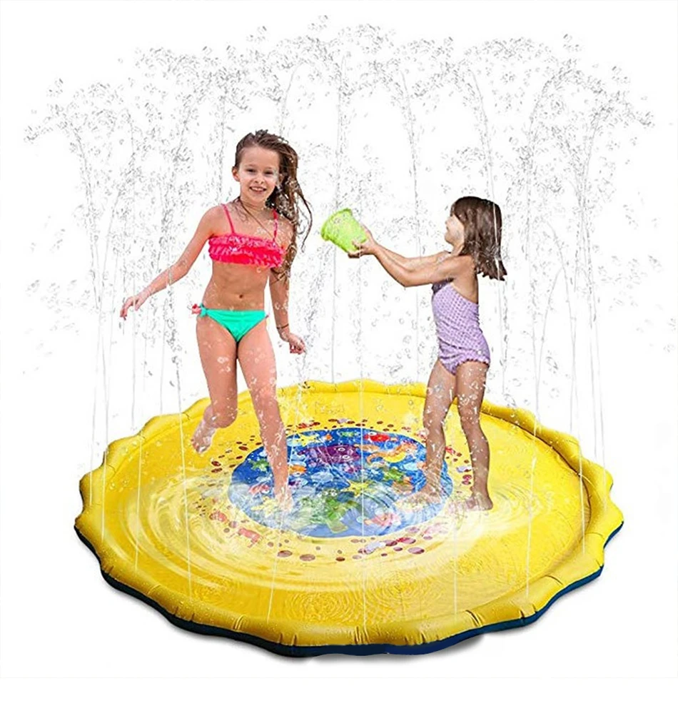 Alfombra De Agua Inflable Para Rociadores Para Niños R Fbr Alfombra De Agua Inflable Para Rociadores Para Niños R Fbr