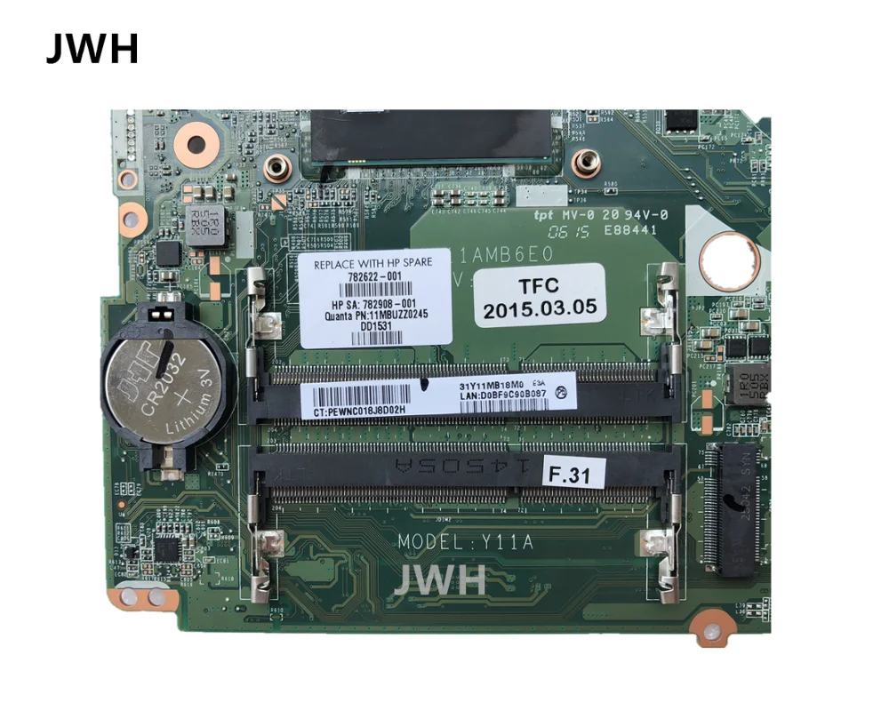 Для hp ENVY 17-K материнская плата 840 м 2 Гб i5-5200U DAY11AMB6E0 782622-001 782622-501 782622-601 тестирование работы