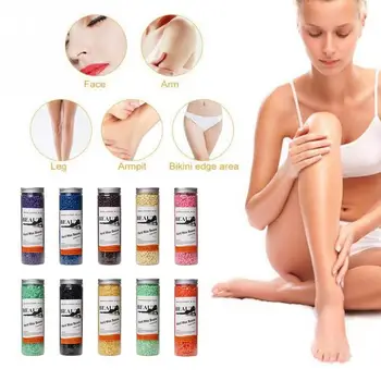 

1 PCS Hair Removal Hard Wax Beans Painless Depilatory Granules Hard Removal Film Bead Wax Hot For Hair Wax Waxing Beans V8C4