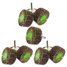 Замена 10 шт./компл. шлифовальные колеса диск вал установленный абразивные сверла 80 крупа