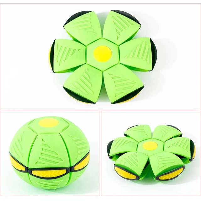 LED Flying UFO Flat Throw Disc Ball With LED Light Toy Kid Outdoor Garden Basketball Game Throw UFO Disc balls 3