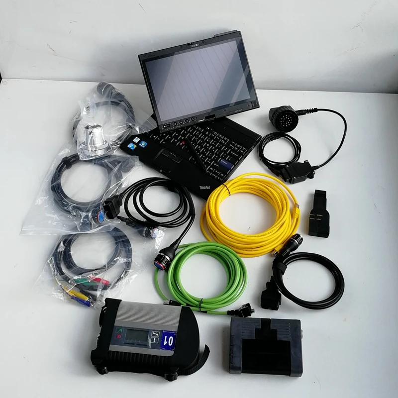 Используйте d X201T I7 4G 1 ТБ SSD/HDD с программным обеспечением V12/2020 Icom A + B C MB star C4 SD connect