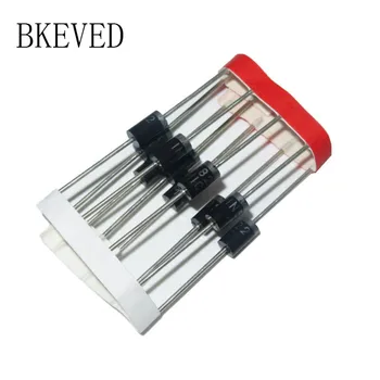 

1N4148 1N4007 1N5819 1N5399 1N5408 1N5822 FR107 FR207,8values=100pcs,Electronic Components Package,Diode Assorted Kit