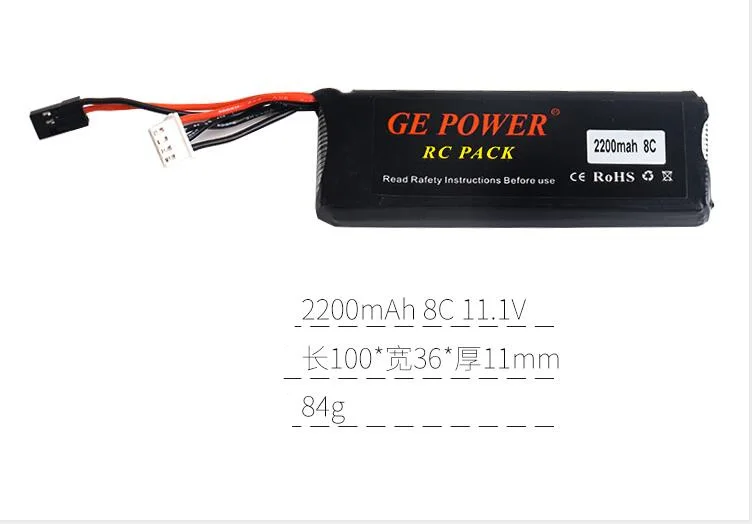 11,1 v 2200mAh 8C 3S 3PK GE power Rc lipo батарея для передатчика пульта дистанционного управления батарея для радиоуправляемого E-SKY GT2 GT3B передатчик