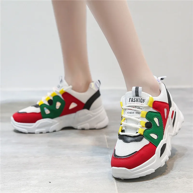 С волнообразным краем zapatos de mujer off white обувь Сезон Зима Женские кроссовки Обувь на