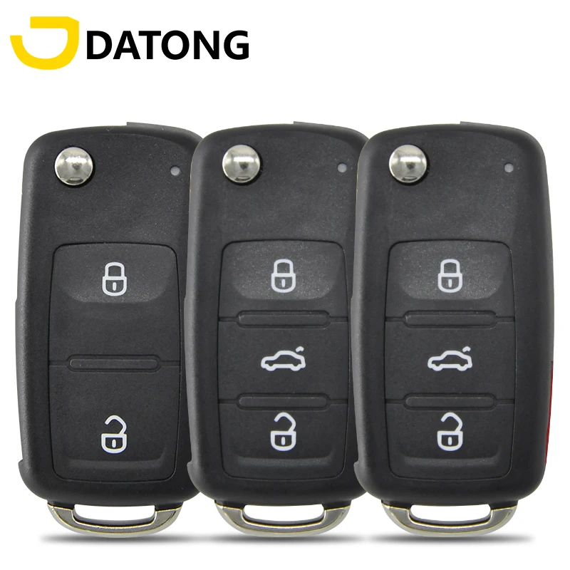 Datong мир Filp корпус автомобильного ключа дистанционного управления чехол для VW