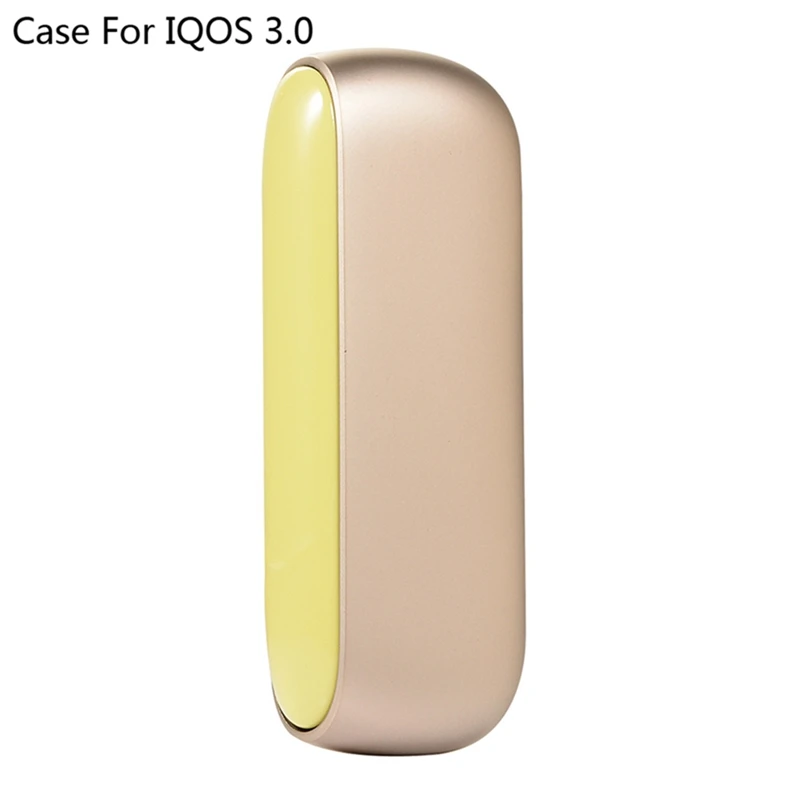 Яркий цвет модный дизайн Внешний чехол s Vape боковой Чехол Сменные магнитные колпаки для IQOS 3,0 - Цвет: YW