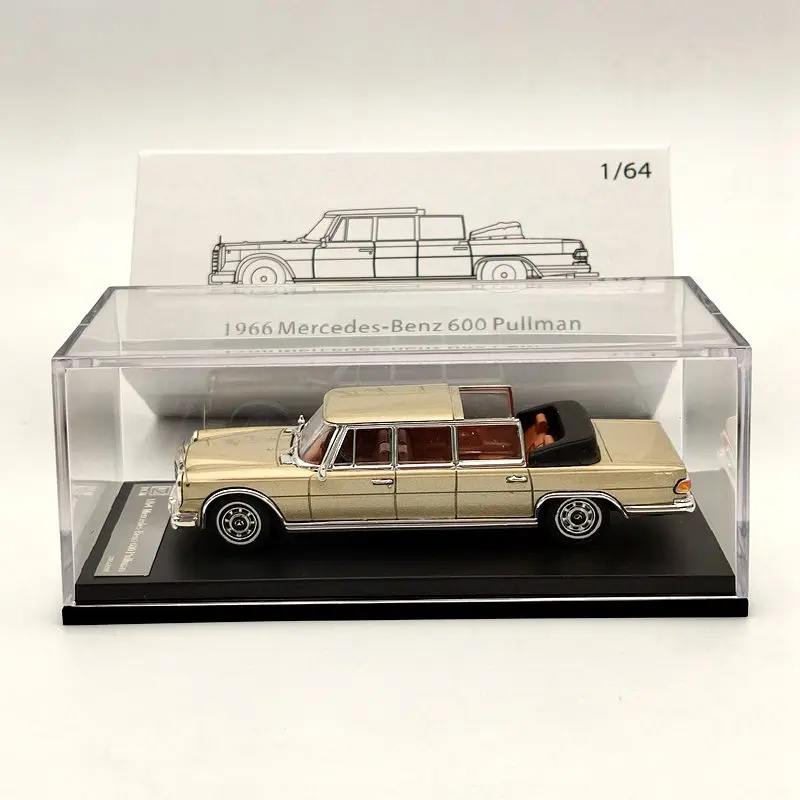 DCM 1:64 для M ~ eder-B nz 600 Pullman Convertible 1966 ограниченные модели литых под давлением