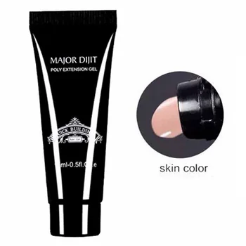 

Quick Buildiing Home Salon Fast Dry Poly Gel Set Extending UV DIY Polishing Manicure Tool Finger Decoration Nail Art Crystal