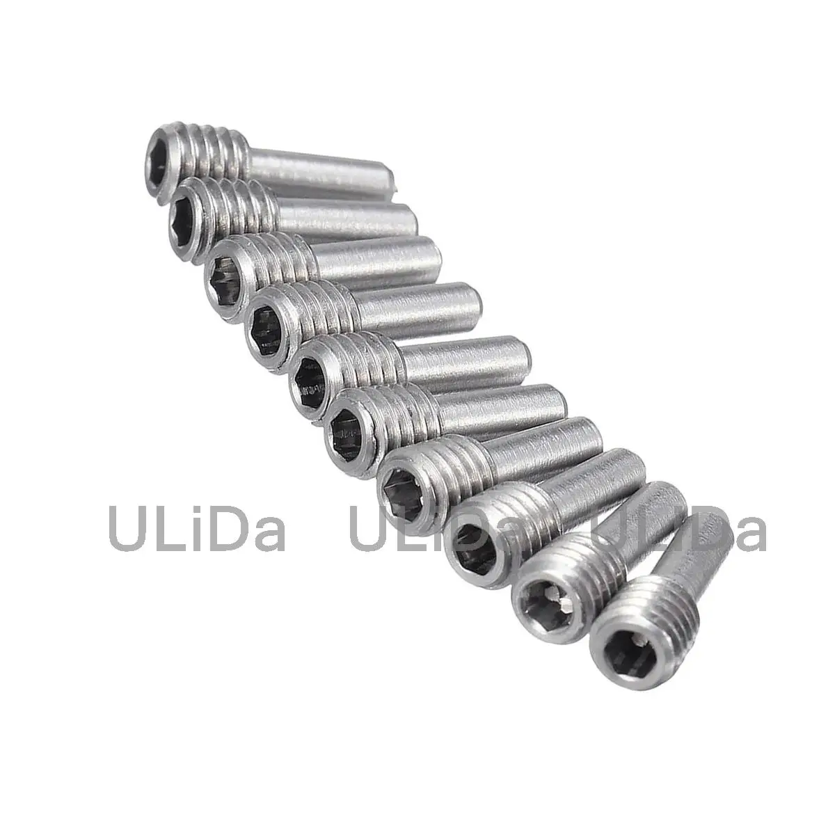 10Pcs M4x12mm M3x12 Stainless Steel Screw Set Screw for RC Model Cars