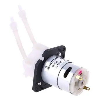 

DC 12V D3 Small Peristaltic Dosing Pump 2mm DIY Head Tube For Aquarium Lab Water