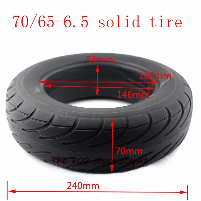 Высококачественные 70/65-6,5 прочные шины Xiaomi mini pro balance tire 10 дюймов 10x3. 00-6,5 взрывозащищенные бескамерные шины