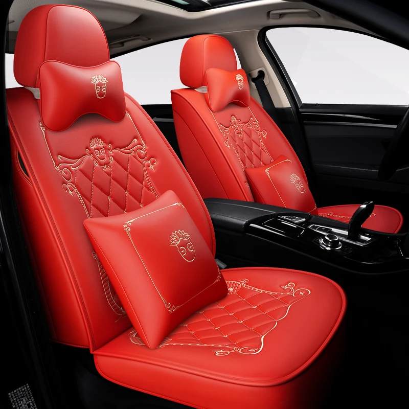 Front+Rear Car Seat Cover for Alfa Romeo 159 Giulia Stelvio ACURA CDX