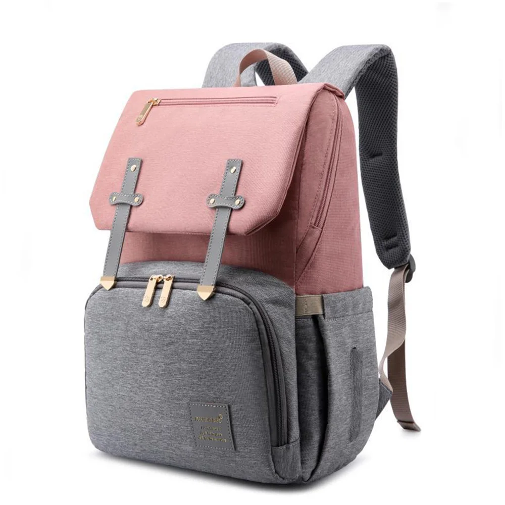

Diaper Bags Double shoulder Mummy bag multi-function large capacity waterproof wear-resistant breathable comfort travel bag