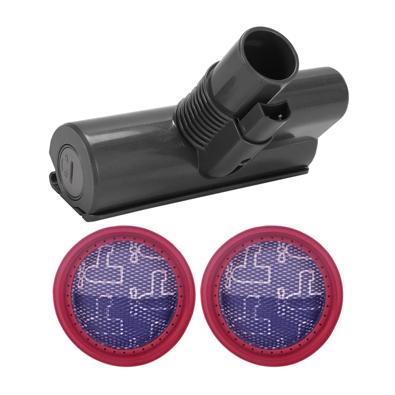 2x для Dibea D18 D008Pro ручной пылесос круглый моющийся фильтр и 1 съемная электрическая