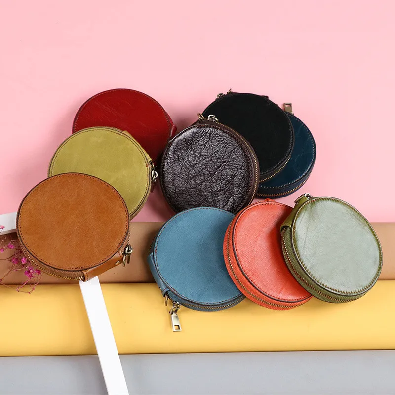 Coin Wallet Women's Zipper Purses Wristlet Clutch Bag Children Key Holders