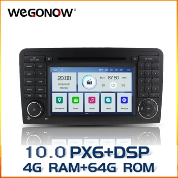 

DSP IPS PX6 Android 10 4GB RAM 64GB Car DVD Player RDS Radio Bluetooth 4.2 For Mercedes W164 ML300 ML350 ML450 ML500 ML550 X164