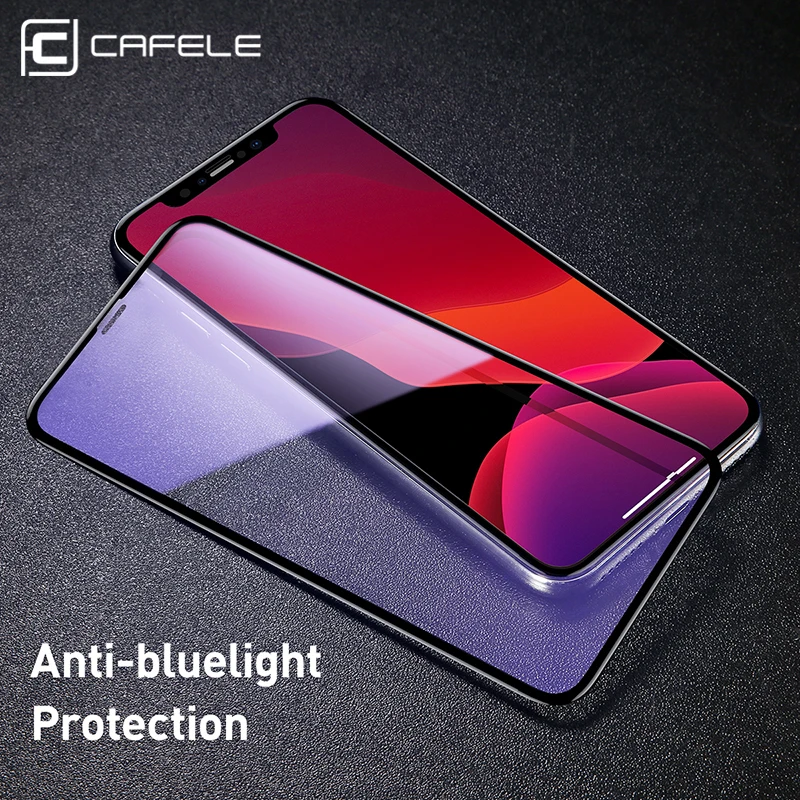 Защитное стекло Cafele 9H закаленное с полным покрытием для iPhone 11 Pro Max защита экрана