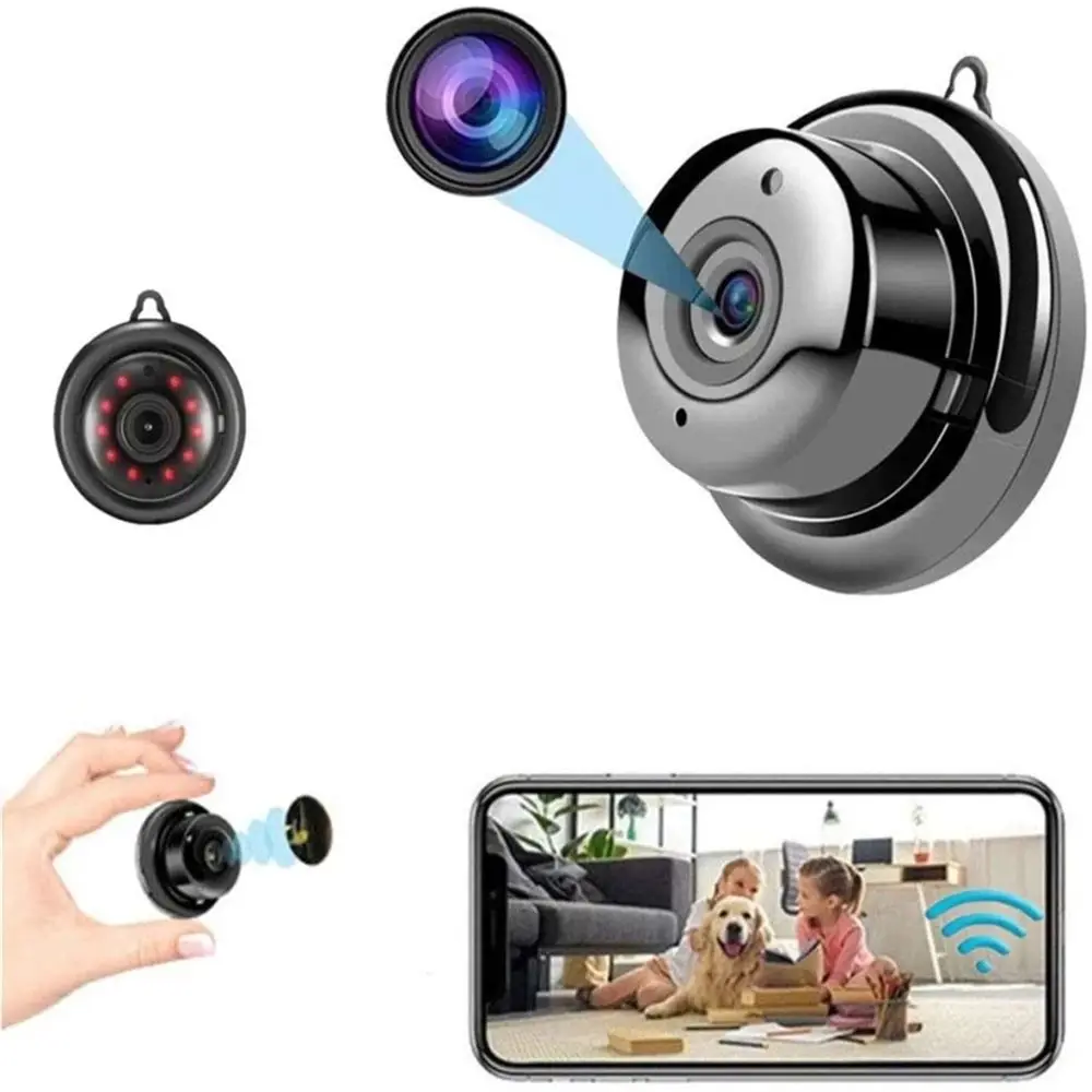 HD 1080P Беспроводная внутренняя мини Wi-Fi IP-камера ночное видение двухстороннее